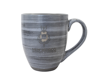 Dark Grey Swirl Ceramic Mug