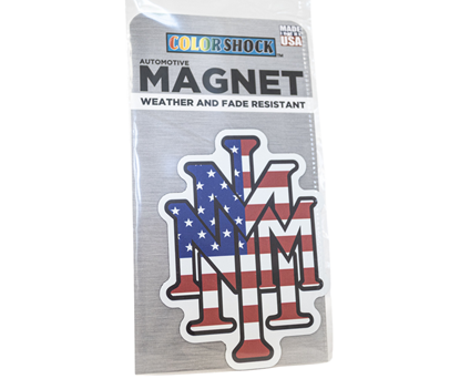 NMMI American Flag Car Magnet - Medium
