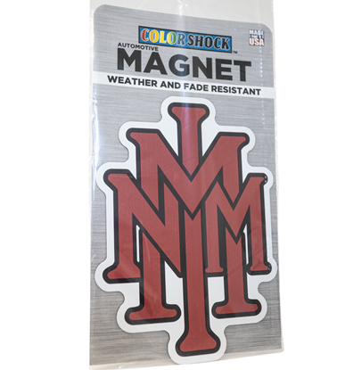 NMMI Red Logo Car Magnet - Large