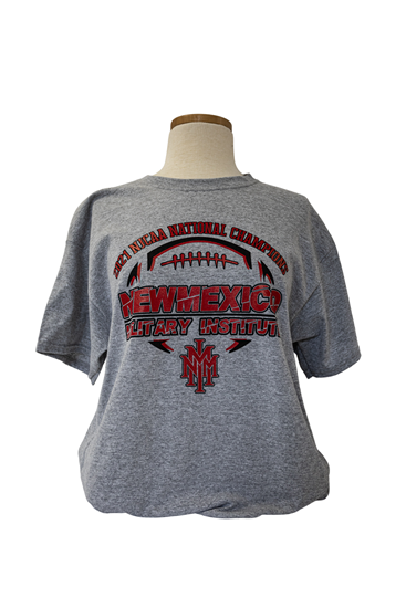 Picture of Mens 2021  NJCAA National Championship T-shirt - Gray