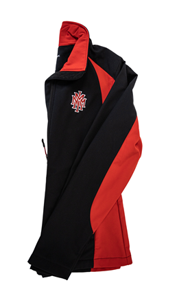 Womens Trainer Jacket with Red NMMI Logo