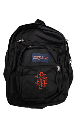 Jansport Backpack - Black with Red NMMI Logo