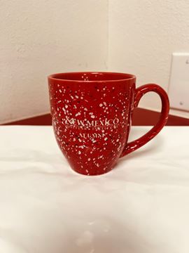 Alumni Bistro Mug Speckled - Red/Black
