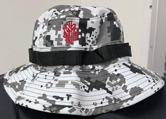 Picture of Boonie Hat - White Black Grey Camo