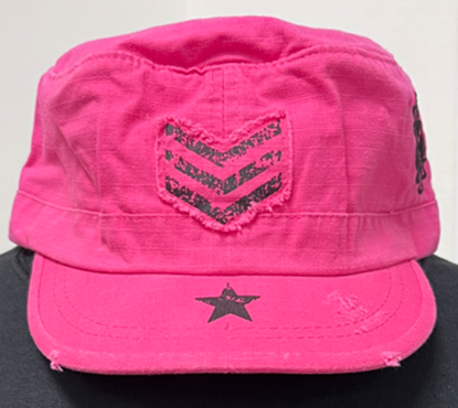 Hat - Pink Star Airman NMMI logo