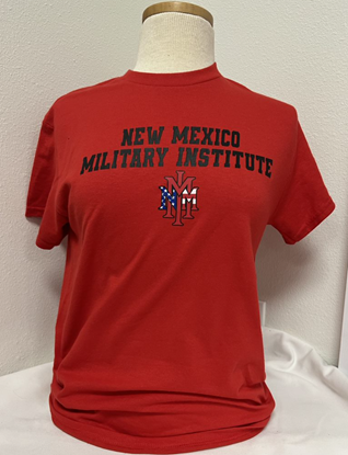 Unisex T-Shirt NMMI Flag - Red